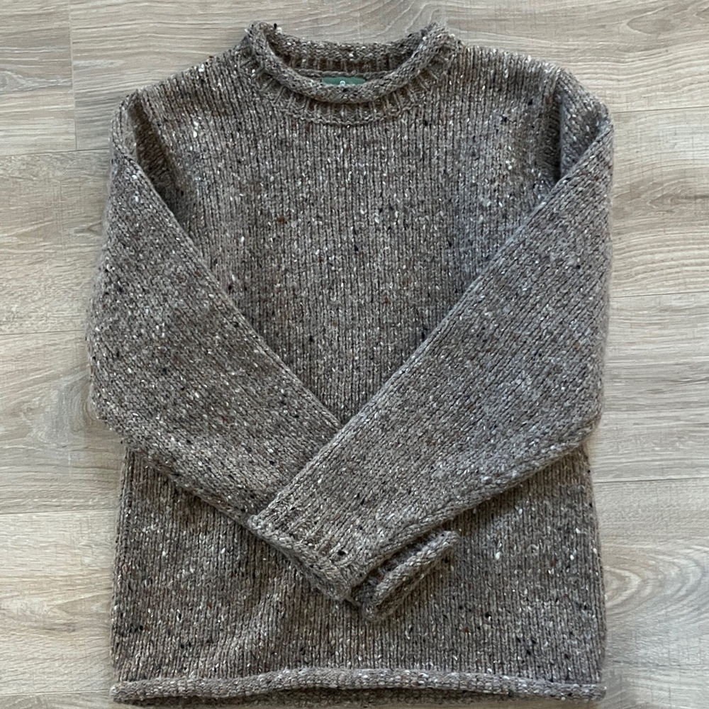 Aran Wollen Mills Roll Neck Sweater - Picture 2 of 7